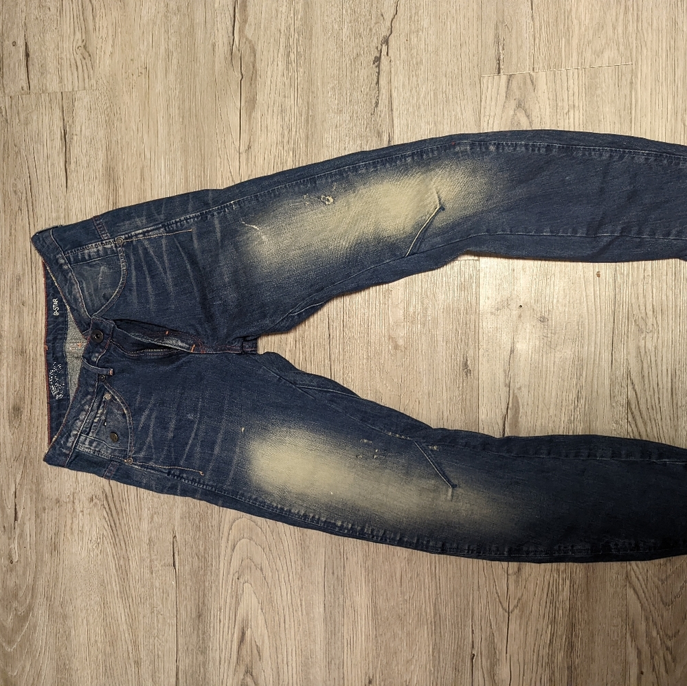 New, wt, G-star Arc 3D tapered, 24x30, rare wash